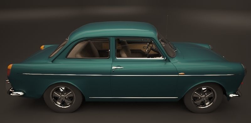 Volkswagen Type 3 3D Model Collection_26