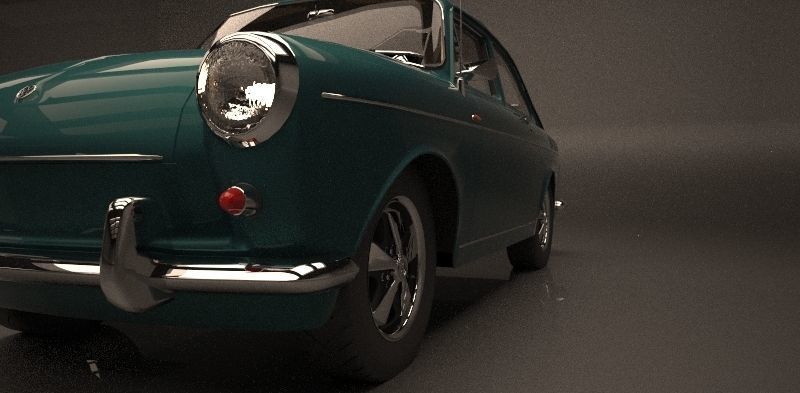 Volkswagen Type 3 3D Model Collection_43