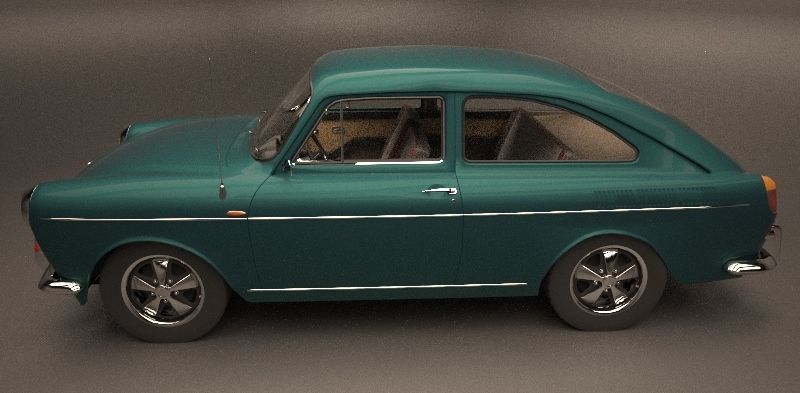 Volkswagen Type 3 3D Model Collection_39