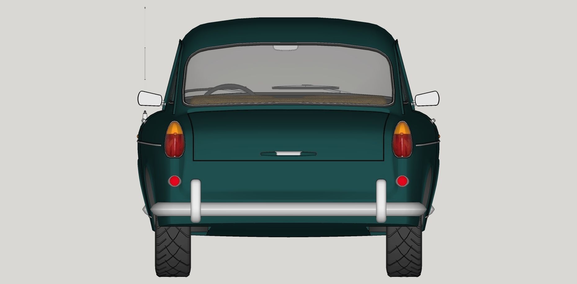 Volkswagen Type 3 3D Model Collection_27