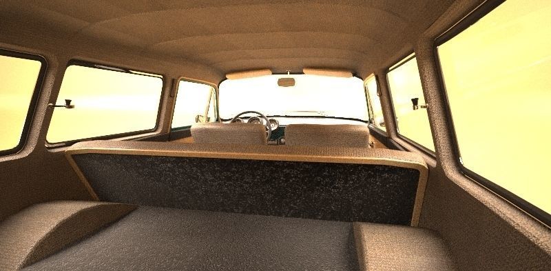 Volkswagen Type 3 3D Model Collection_12