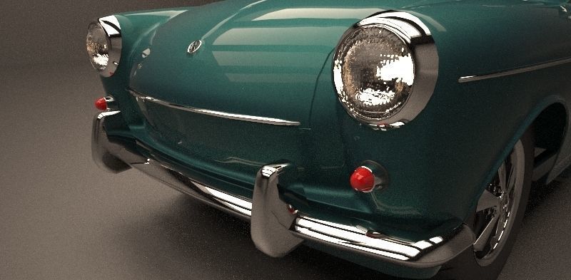 Volkswagen Type 3 3D Model Collection_7