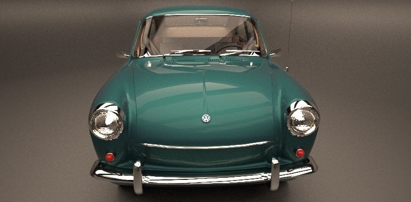 Volkswagen Type 3 3D Model Collection_47