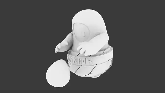 Fall Guys - 3D Print 01 3D print model
