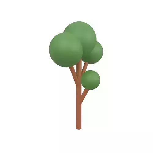Cartoon Tree v2 002