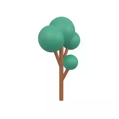 Cartoon Tree v2 003