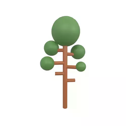 Cartoon Tree v3 002