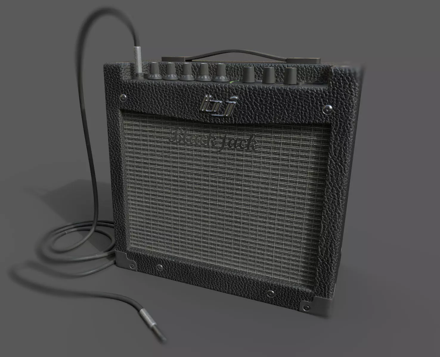 Guitar Amplifiers 3D model_0