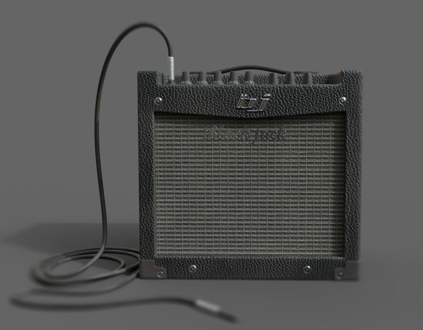 Guitar Amplifiers 3D model_3