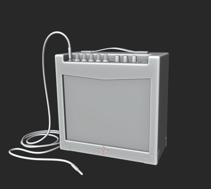Guitar Amplifiers 3D model_8