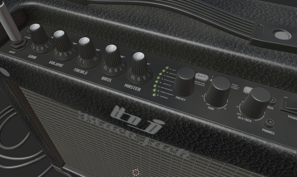 Guitar Amplifiers 3D model_6