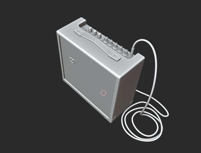 Guitar Amplifiers 3D model_9