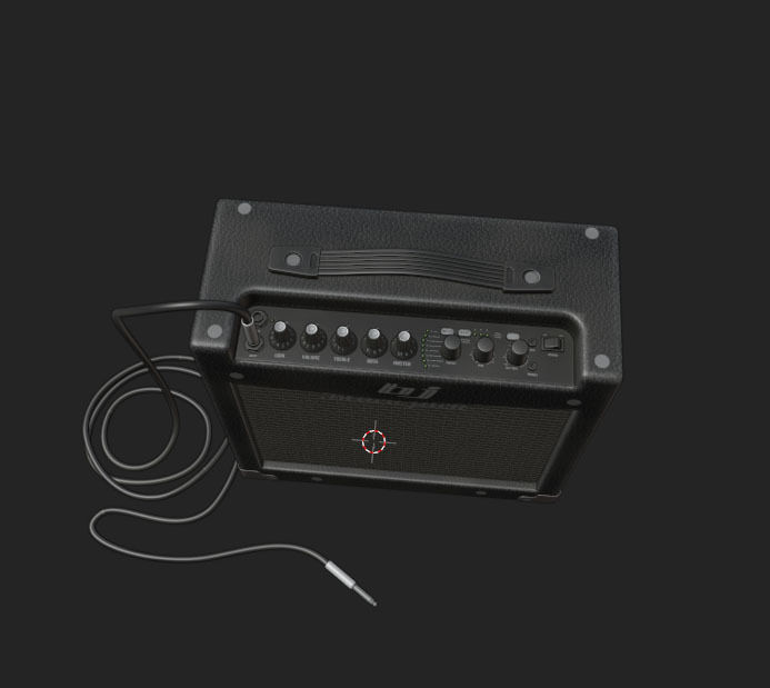 Guitar Amplifiers 3D model_7