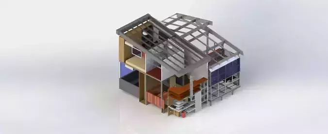 TINY HOUSE 3D model