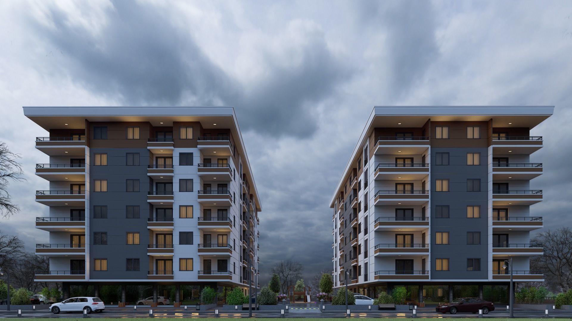 Buildings High Quality Exterior Scene Lumion 10 3D model  3D model_4