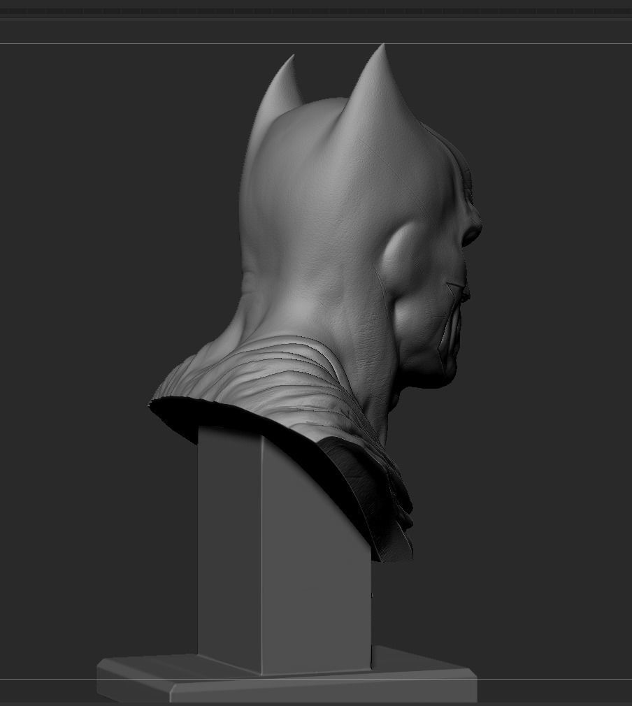 Batman Bust 3D print model_16