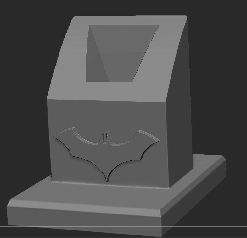 Batman Bust 3D print model_24