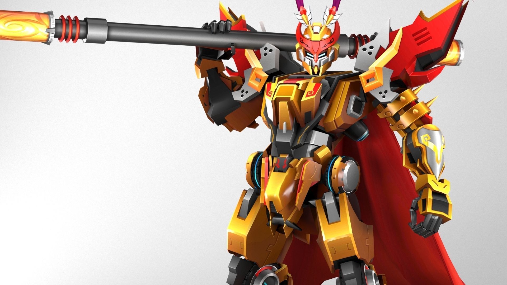 Wukong Transformer 3D Model 3D model_4