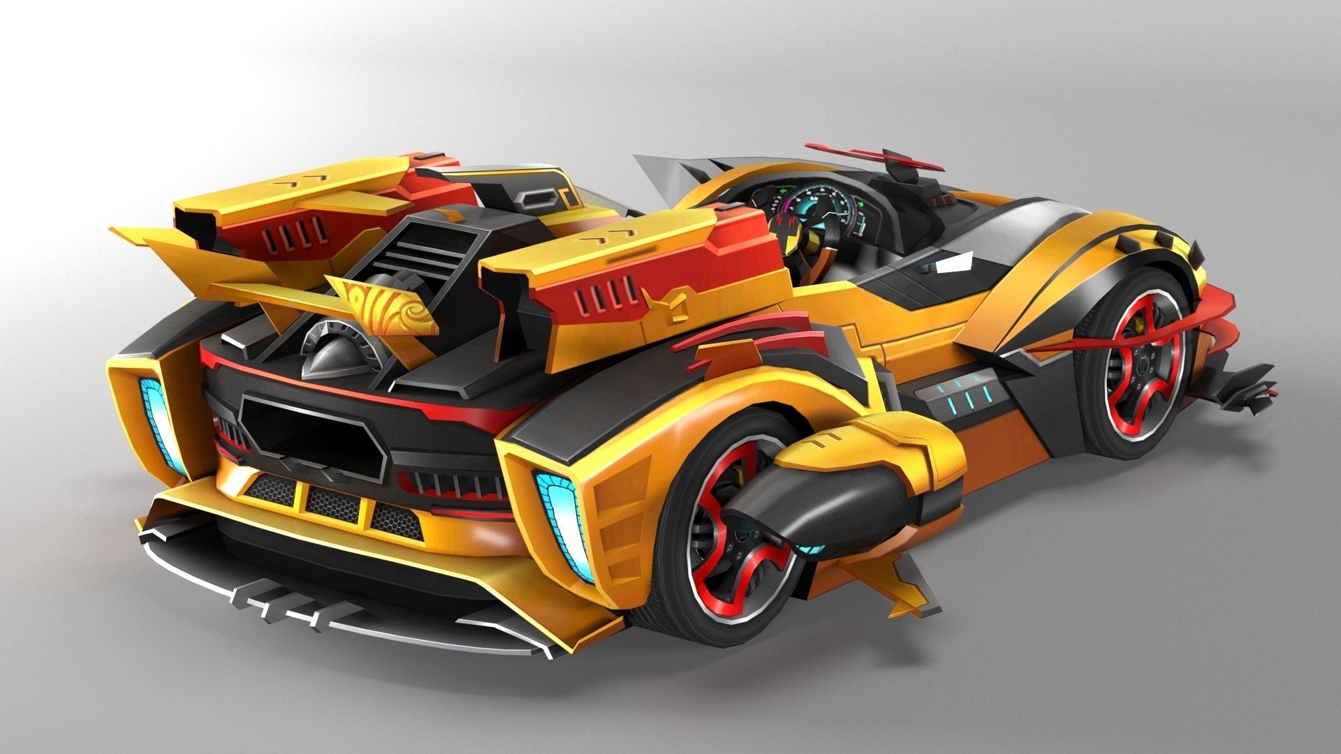 Wukong Transformer 3D Model 3D model_2