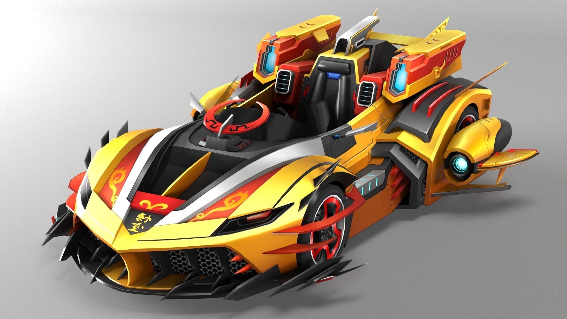 Wukong Transformer 3D Model 3D model_1