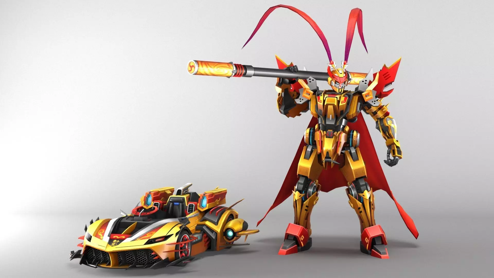 Wukong Transformer 3D Model 3D model_0