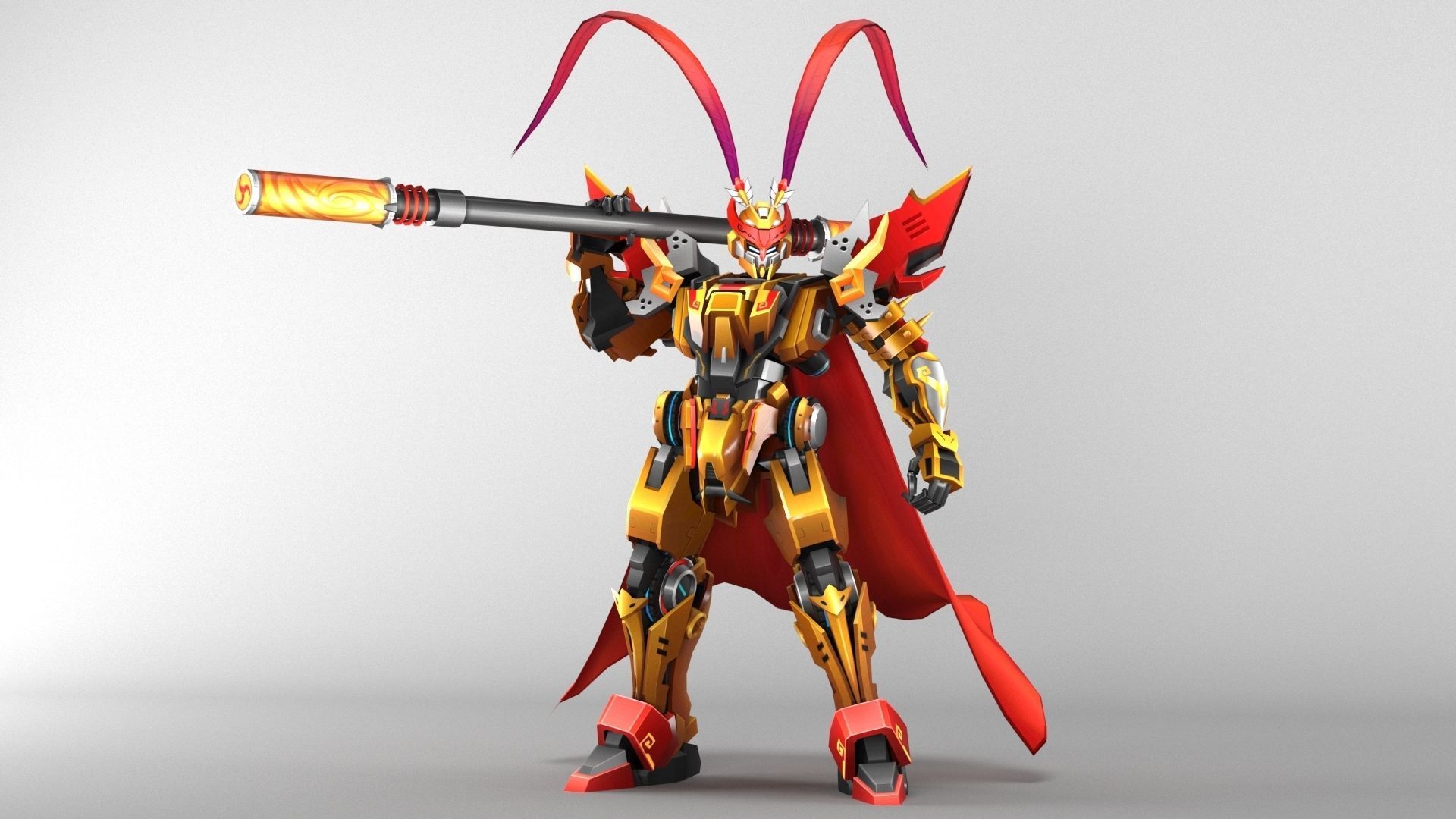 Wukong Transformer 3D Model 3D model_3