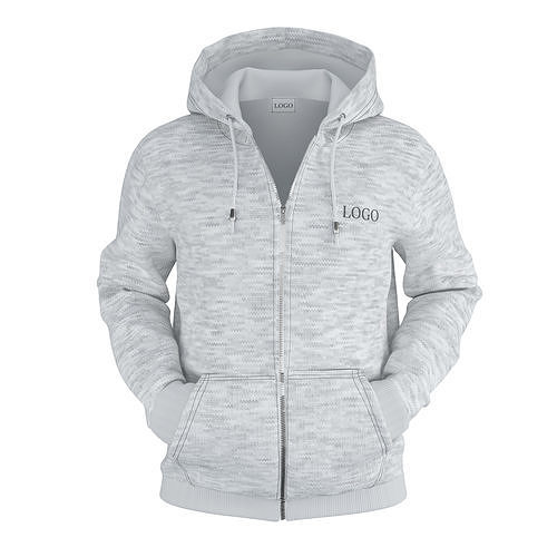 Zipped Hoodie 3D model