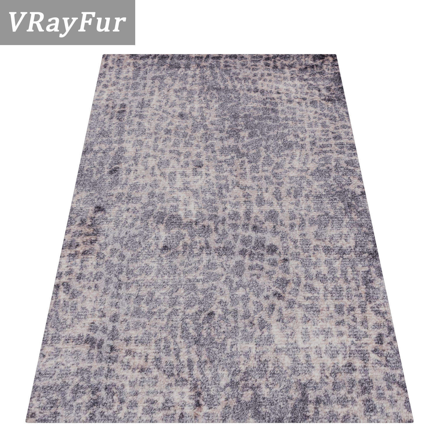 Rug Set 1957 3D model_2