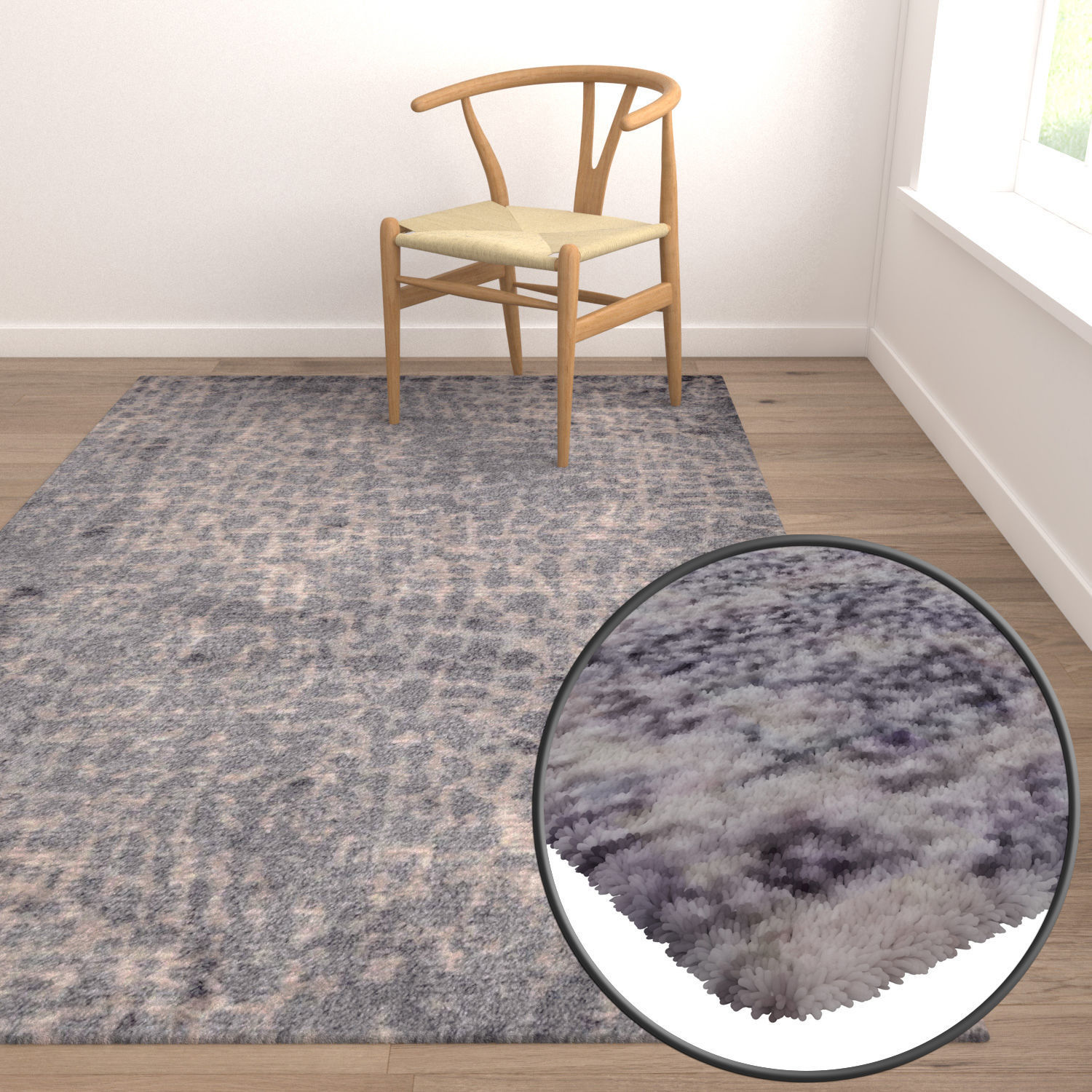 Rug Set 1957 3D model_5