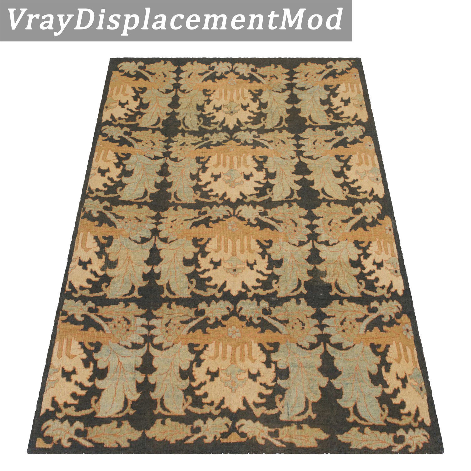 Rug Set 1958 3D model_3