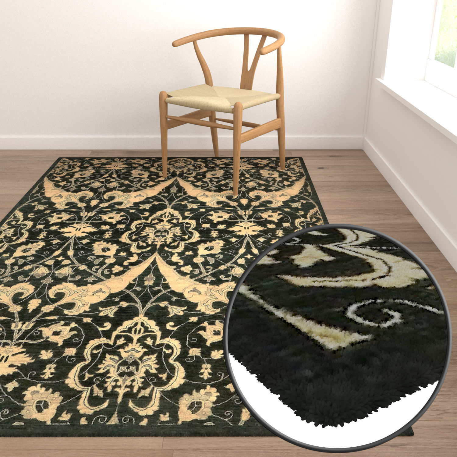 Rug Set 1958 3D model_5