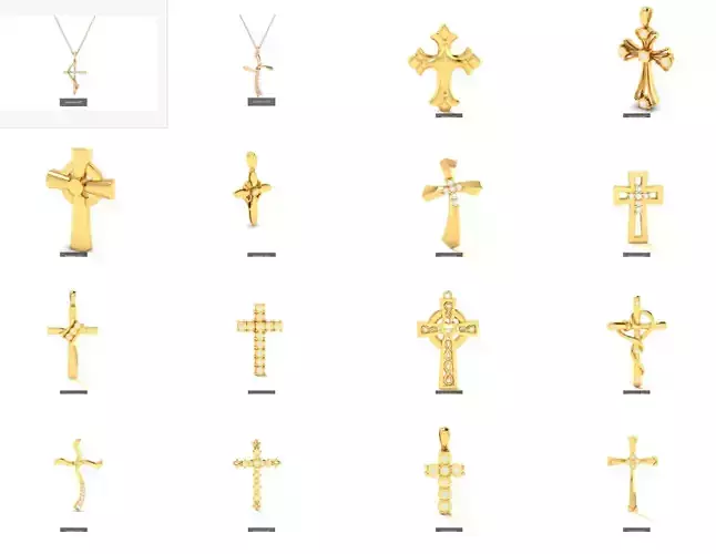 25 Jesus cross 3dm render details