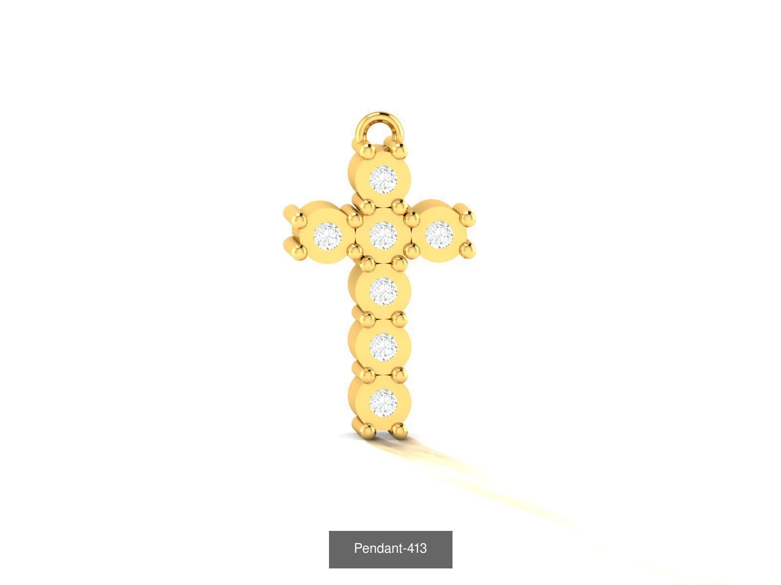 25 Jesus cross 3dm render details 3D Model Collection_24