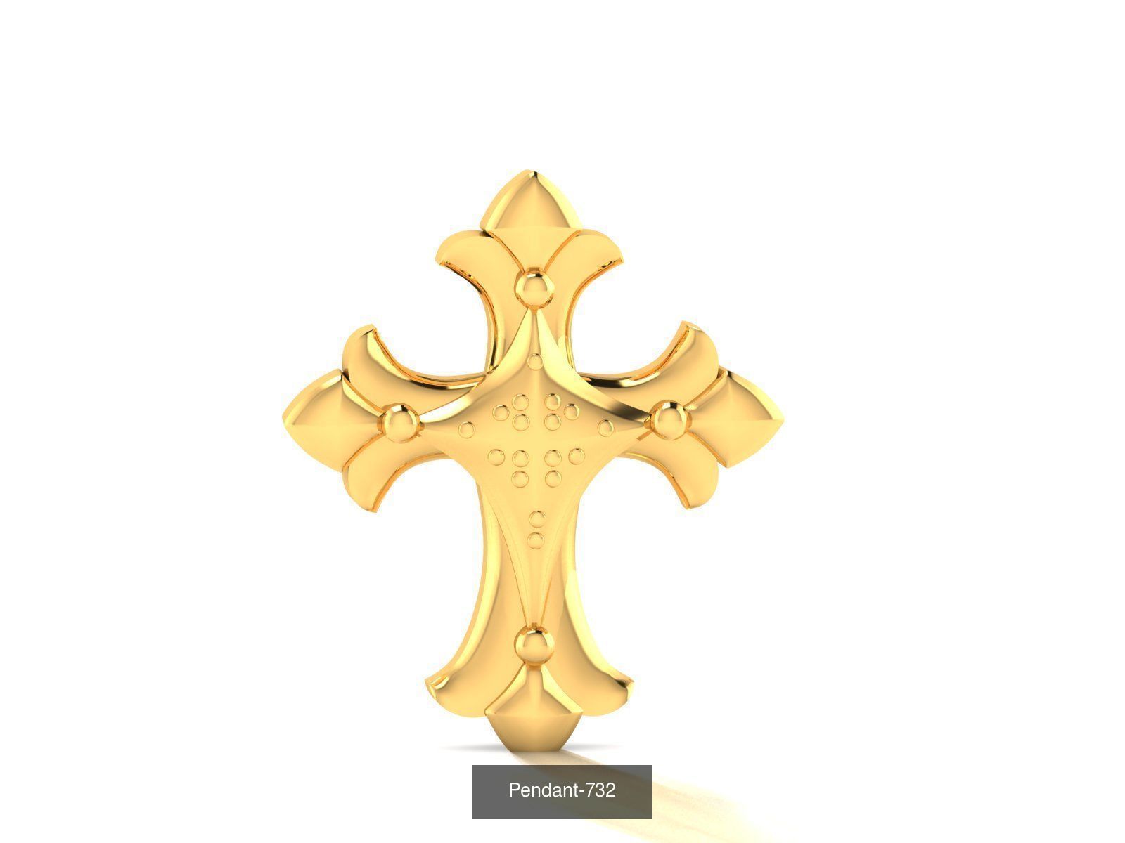 25 Jesus cross 3dm render details 3D Model Collection_4