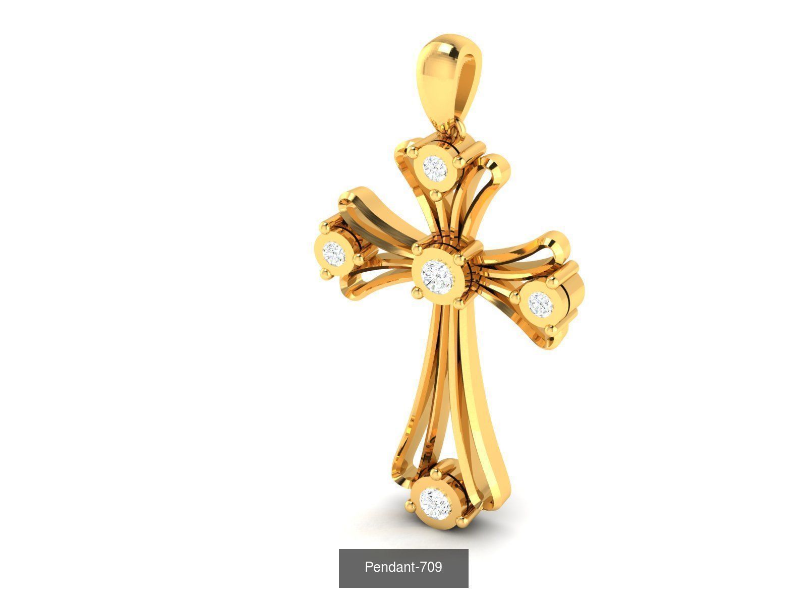 25 Jesus cross 3dm render details 3D Model Collection_5