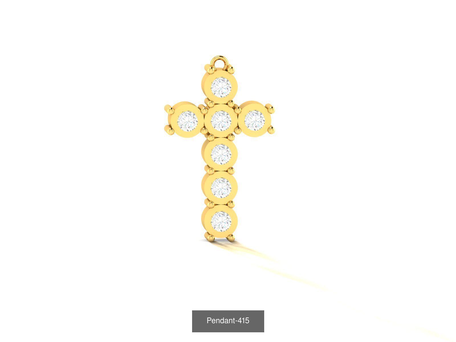 25 Jesus cross 3dm render details 3D Model Collection_22