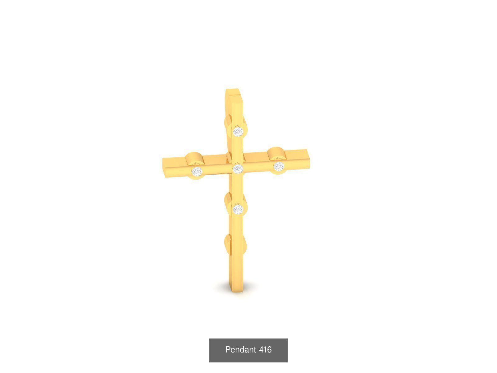 25 Jesus cross 3dm render details 3D Model Collection_21