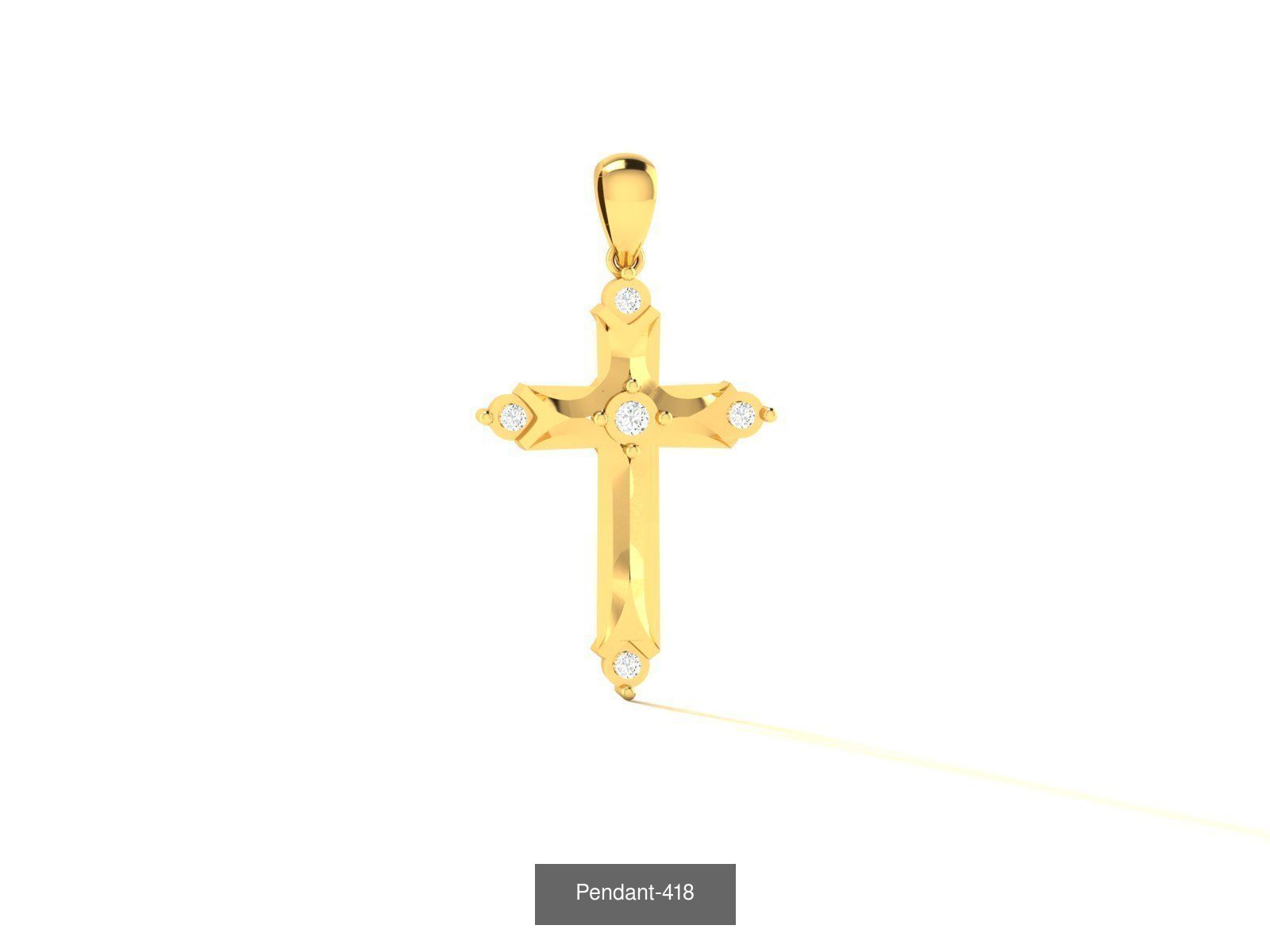 25 Jesus cross 3dm render details 3D Model Collection_19