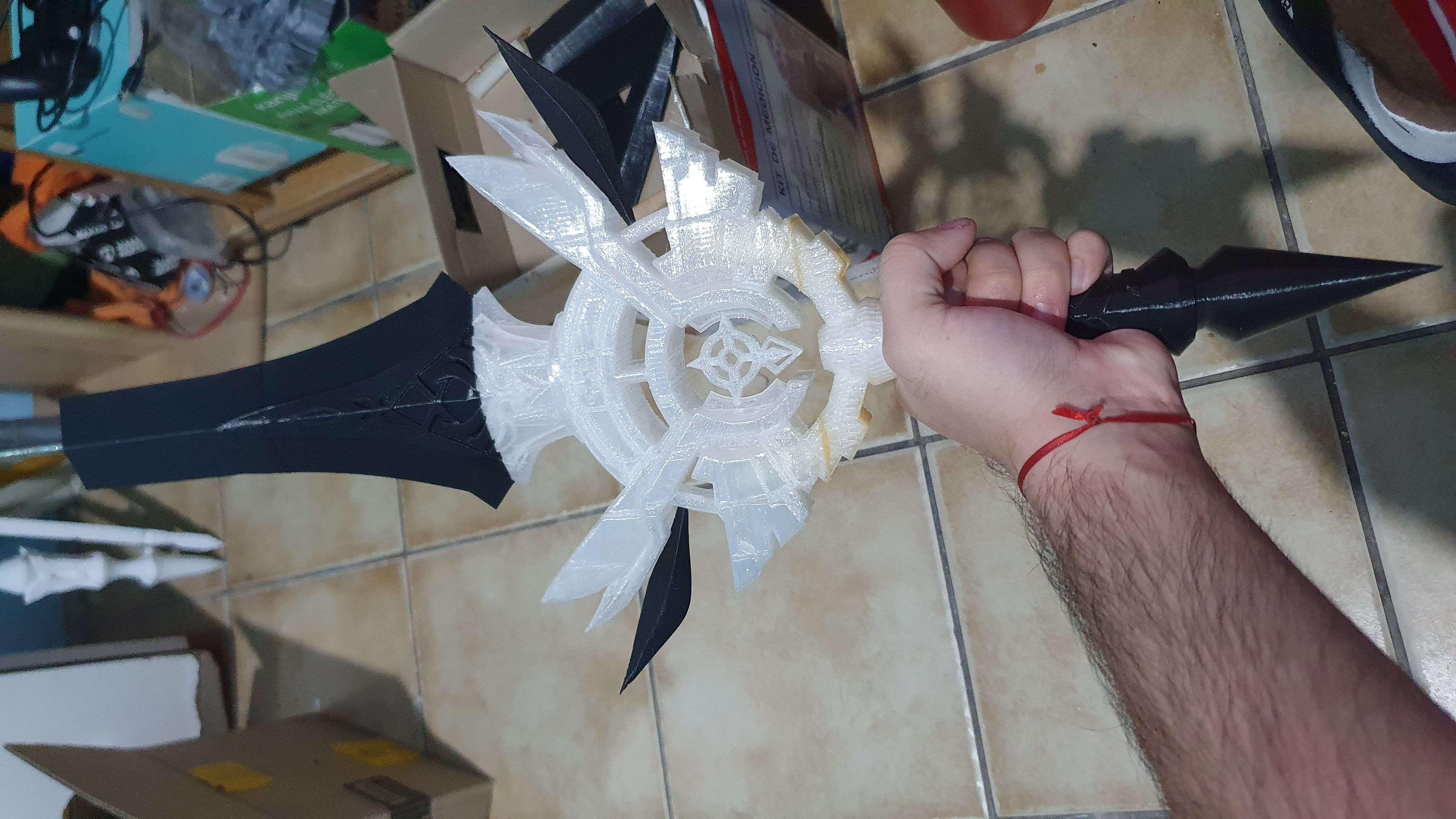 Genshin Impact  skyward blade 3D print model_26