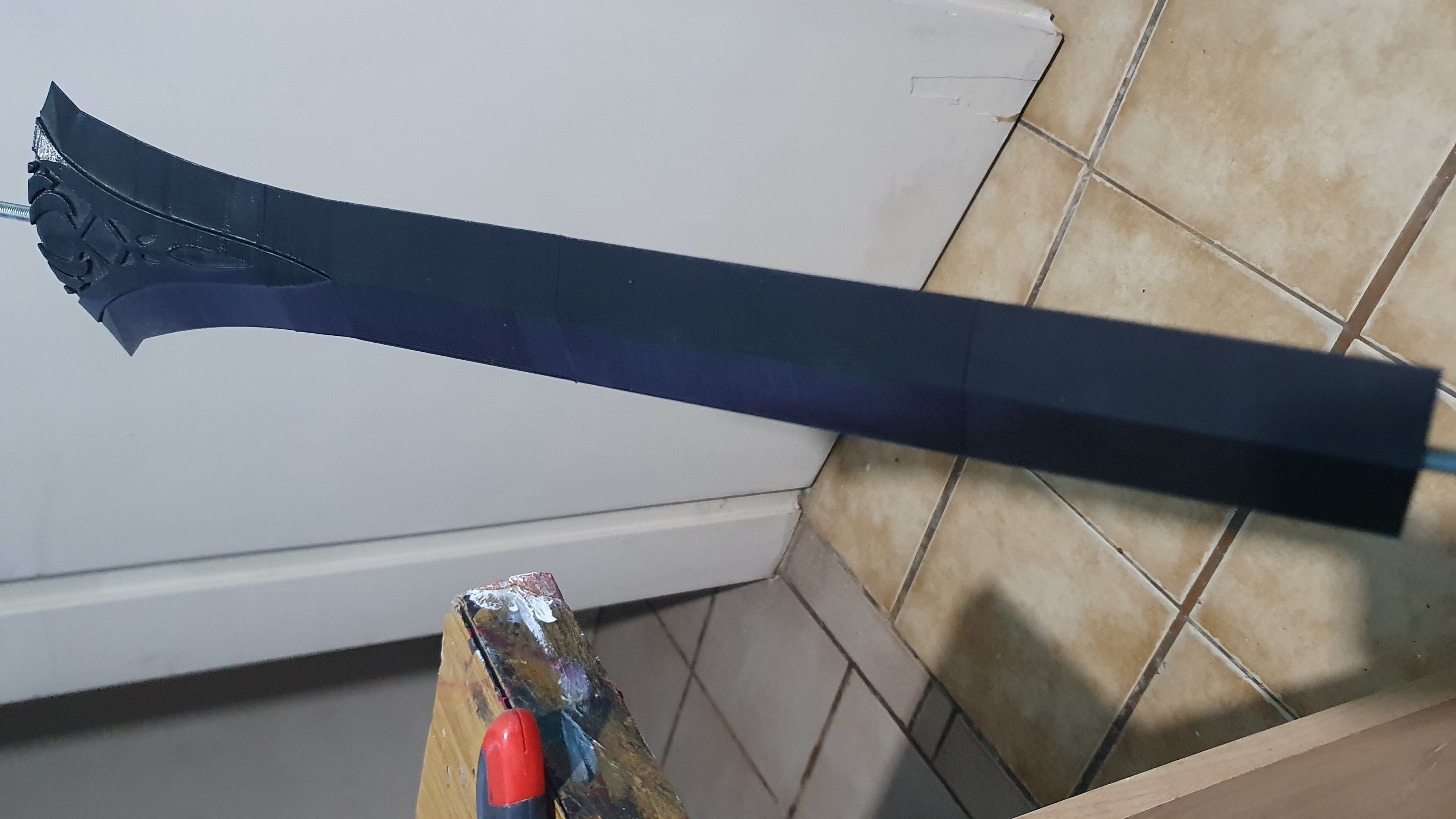 Genshin Impact  skyward blade 3D print model_25