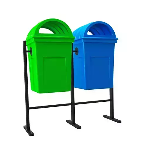 Dustbin with stand