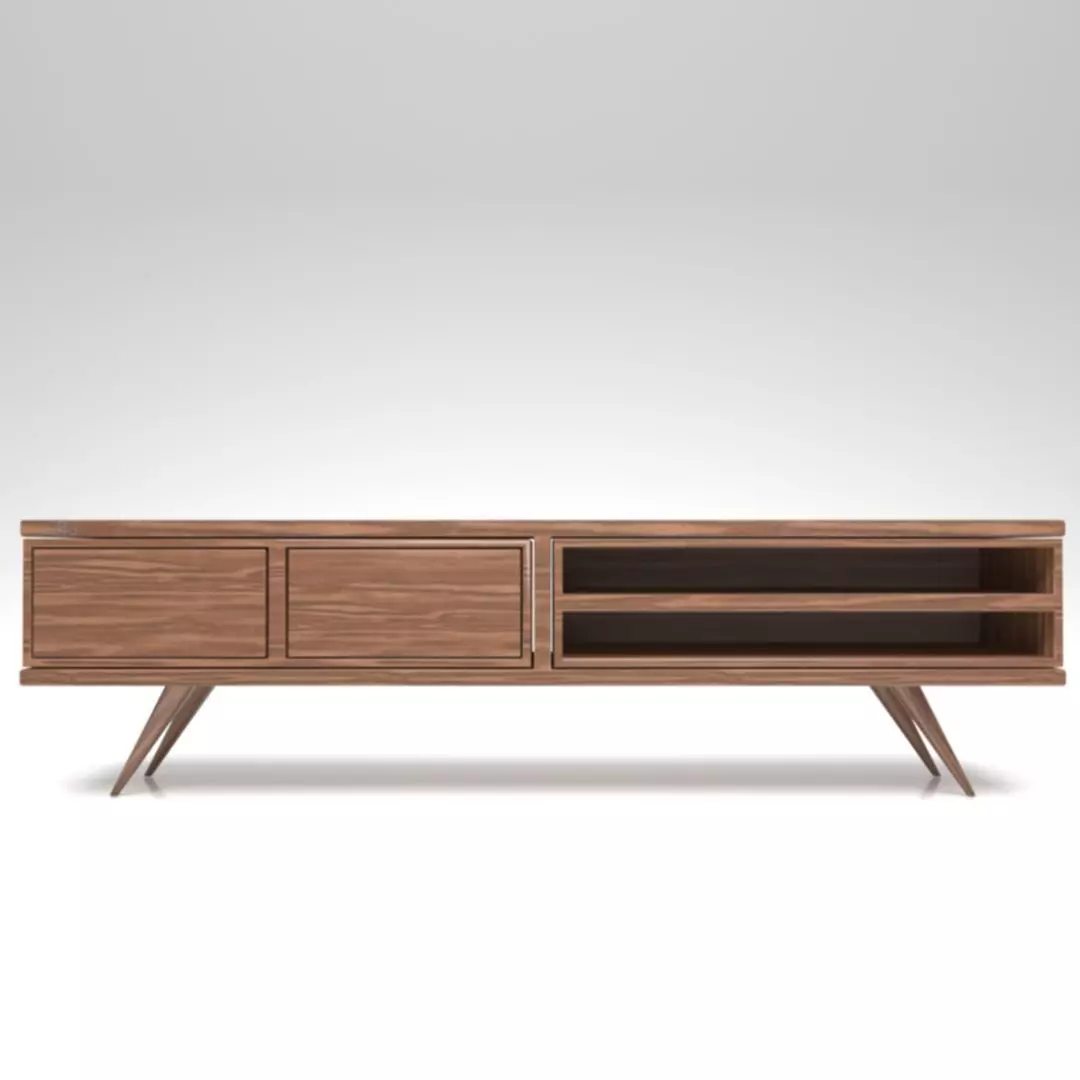 STM-D tv stand model 222 Low-poly 3D model_0