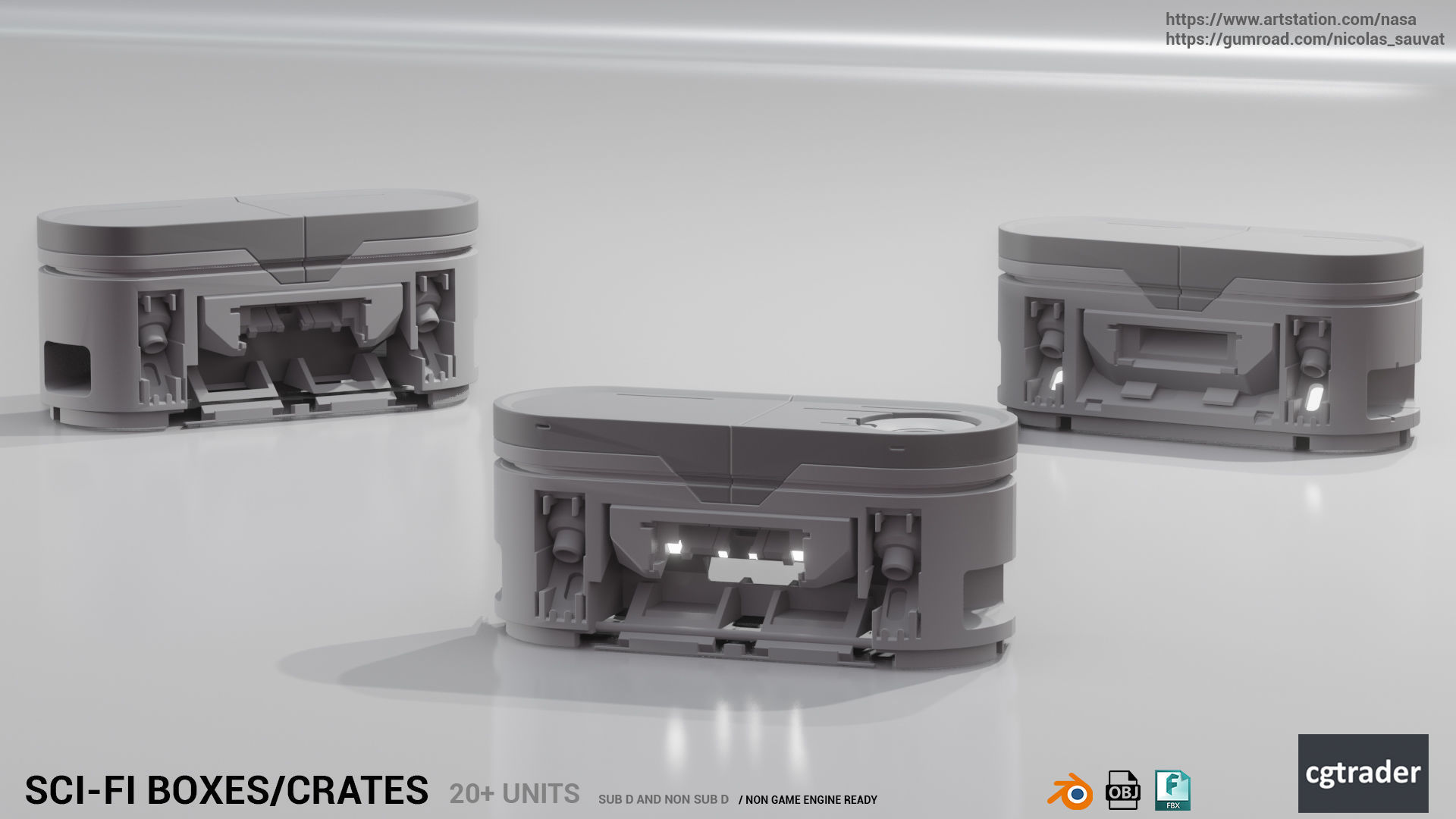 SCI-FI BOXES KIT 3D model_6