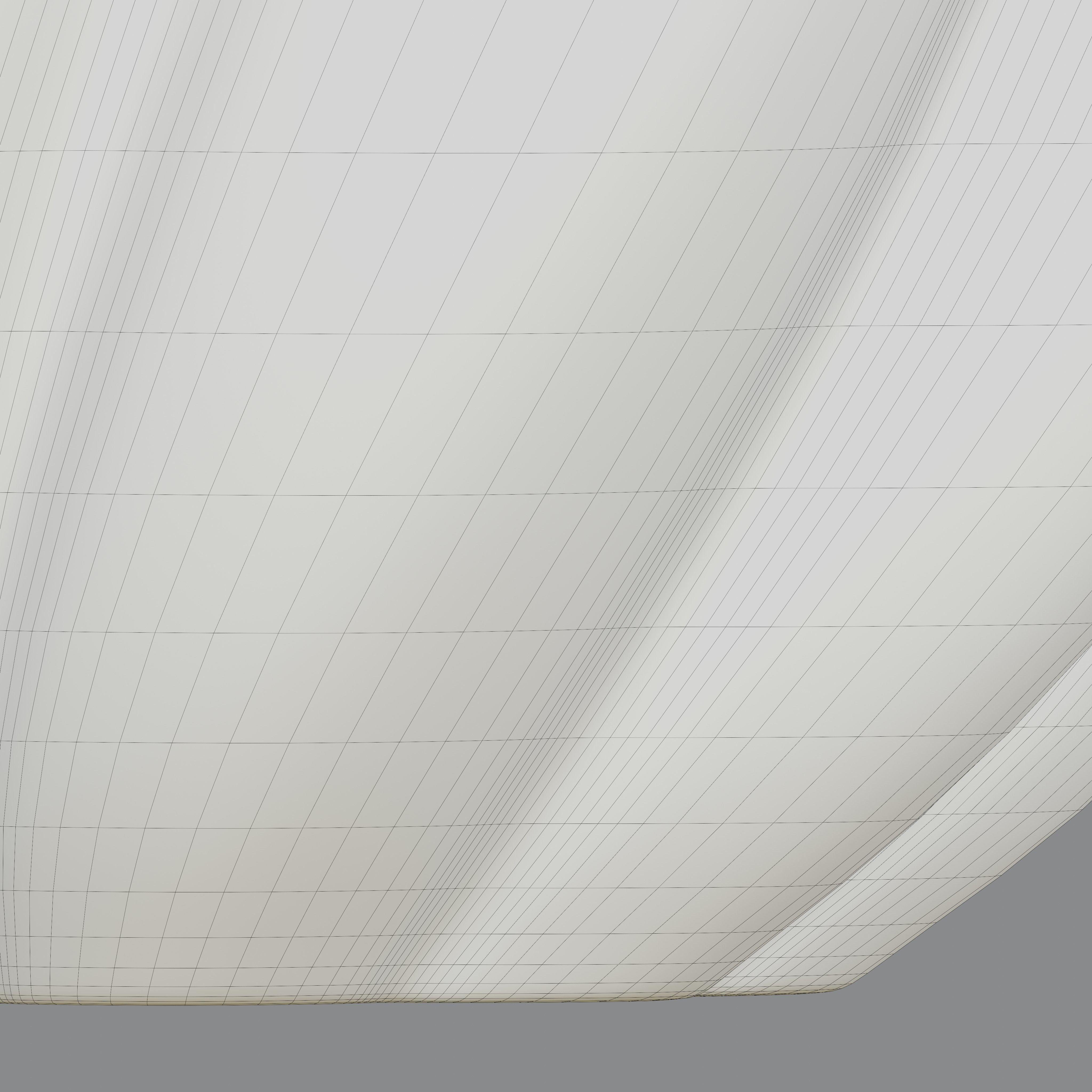  Twisted pear shaped candle  3D model_7