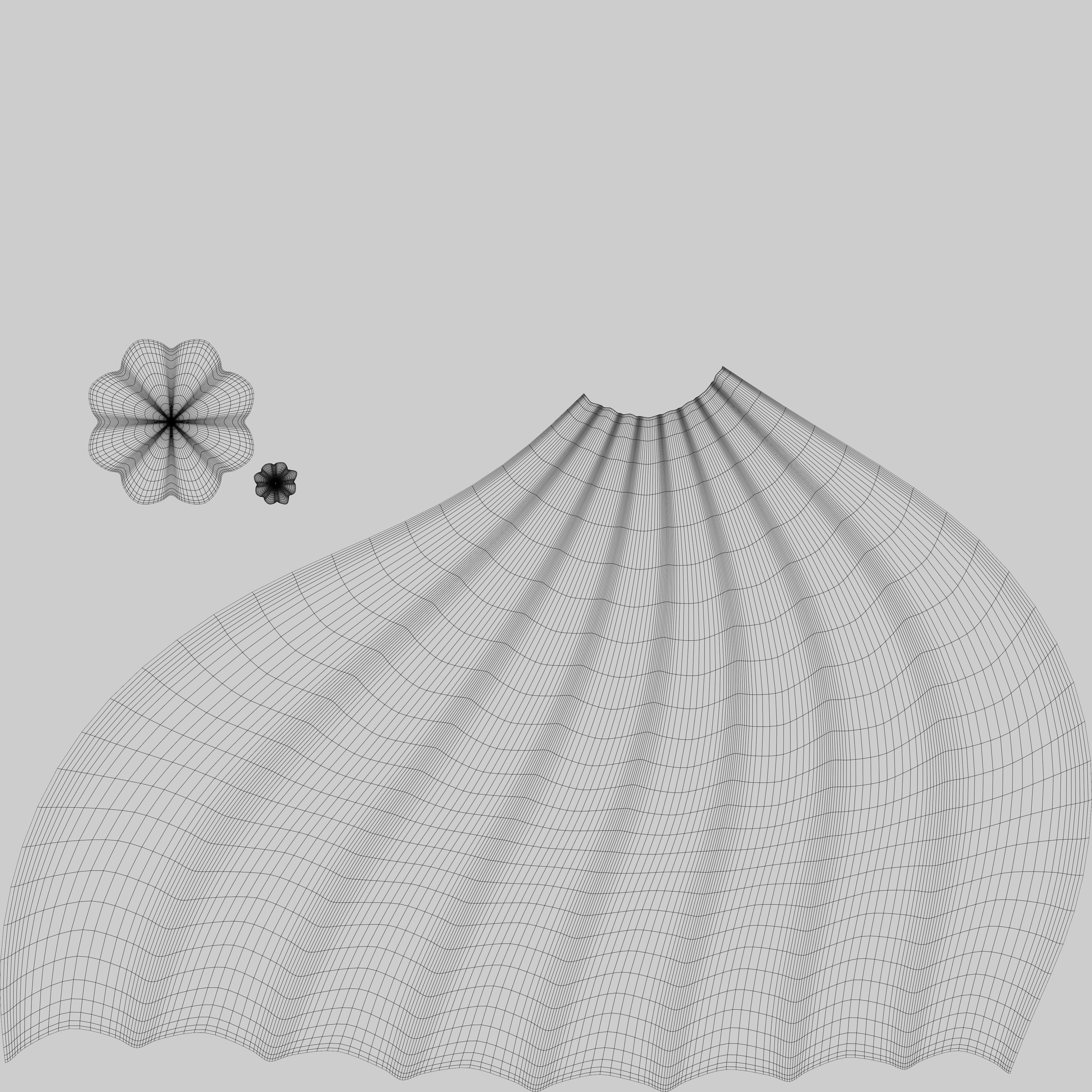  Twisted pear shaped candle  3D model_10