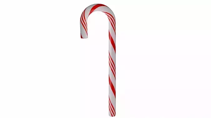 Candy Cane 3D model