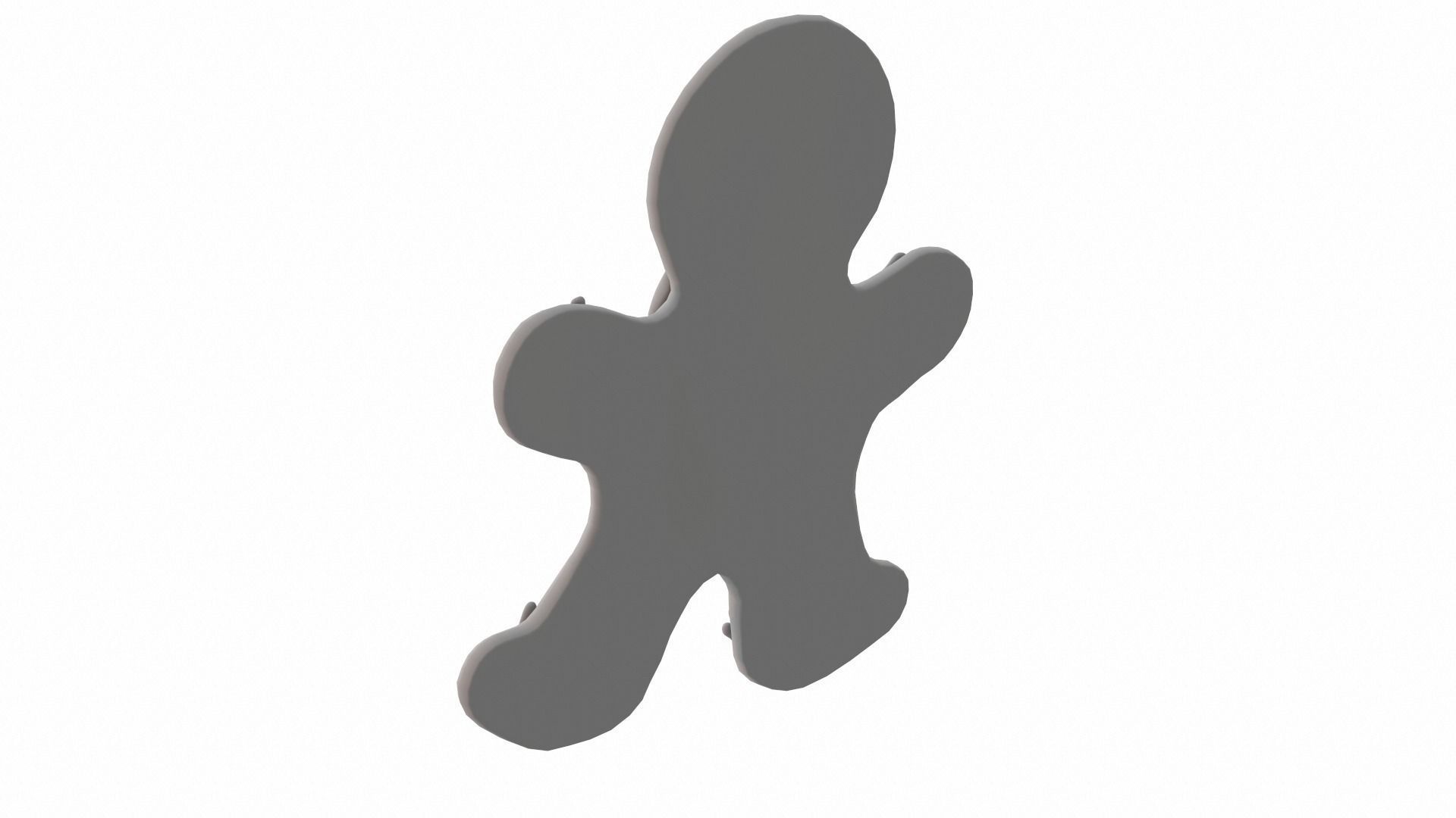 Gingerbread Man 3D model_14