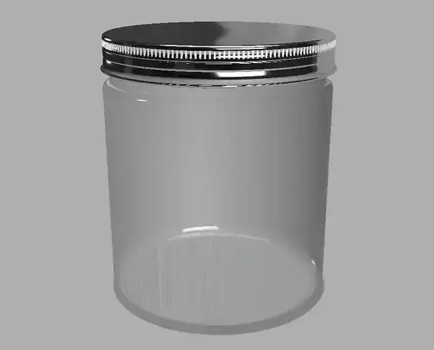 Container Jar With 3 layers 