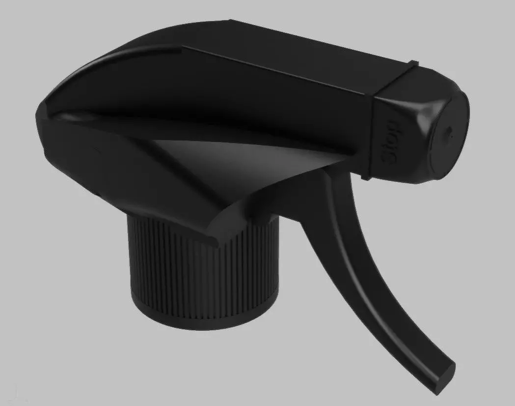 Spray mechanism for bottles 3D model_0