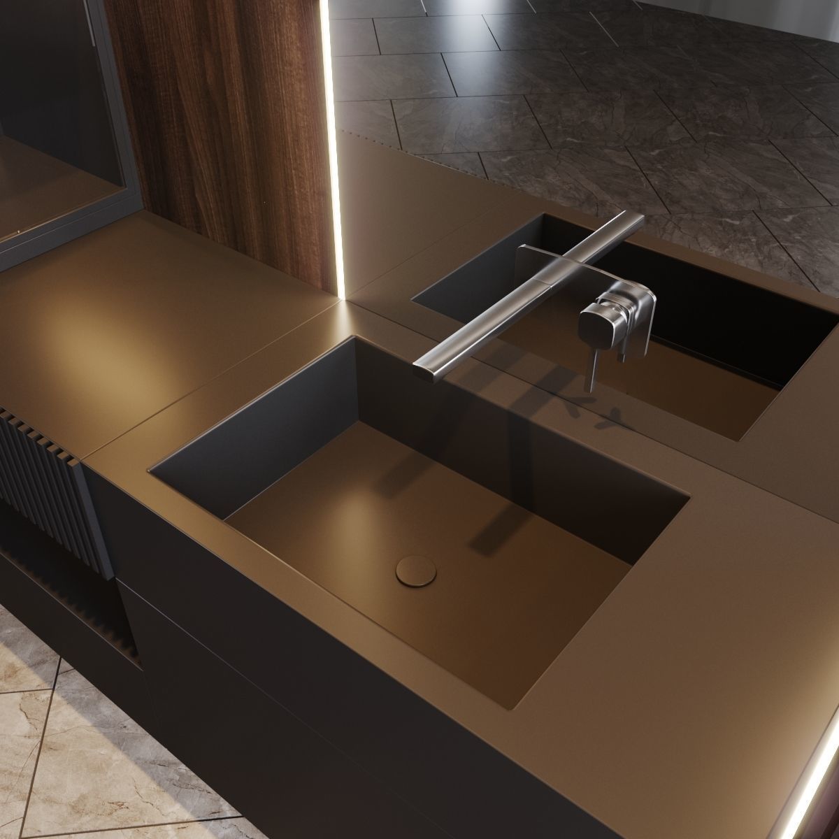 Bath set 7 3D model_4